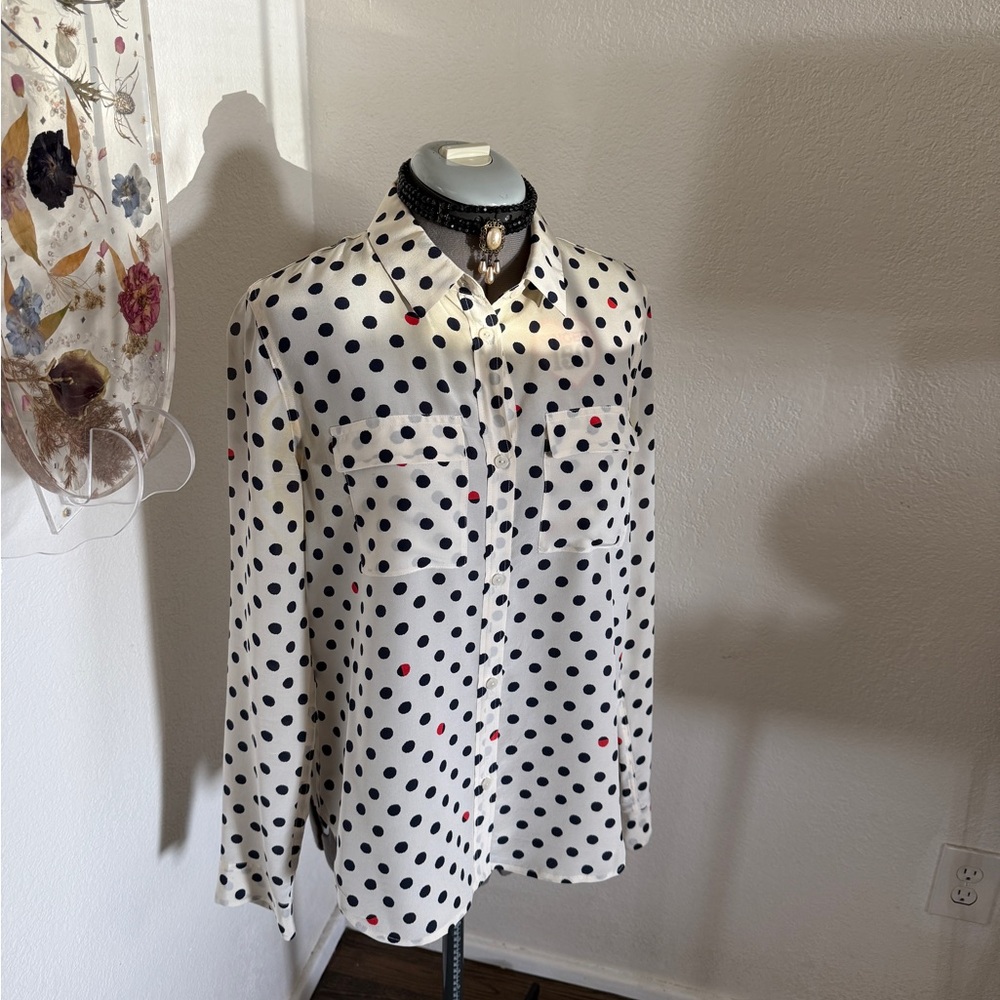 SANCTUARY silk blouse